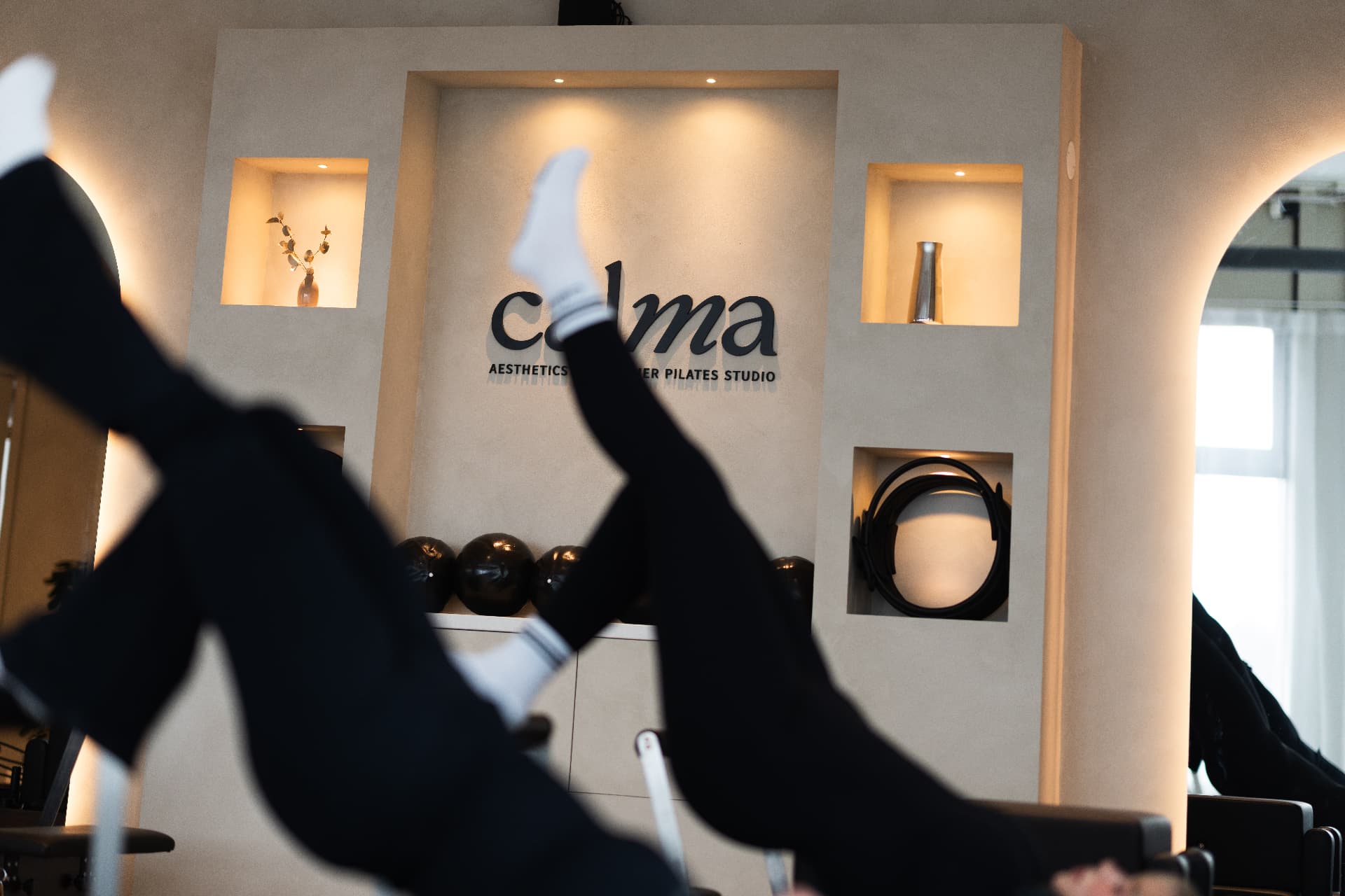 Reformer-pass i Calma-studion
