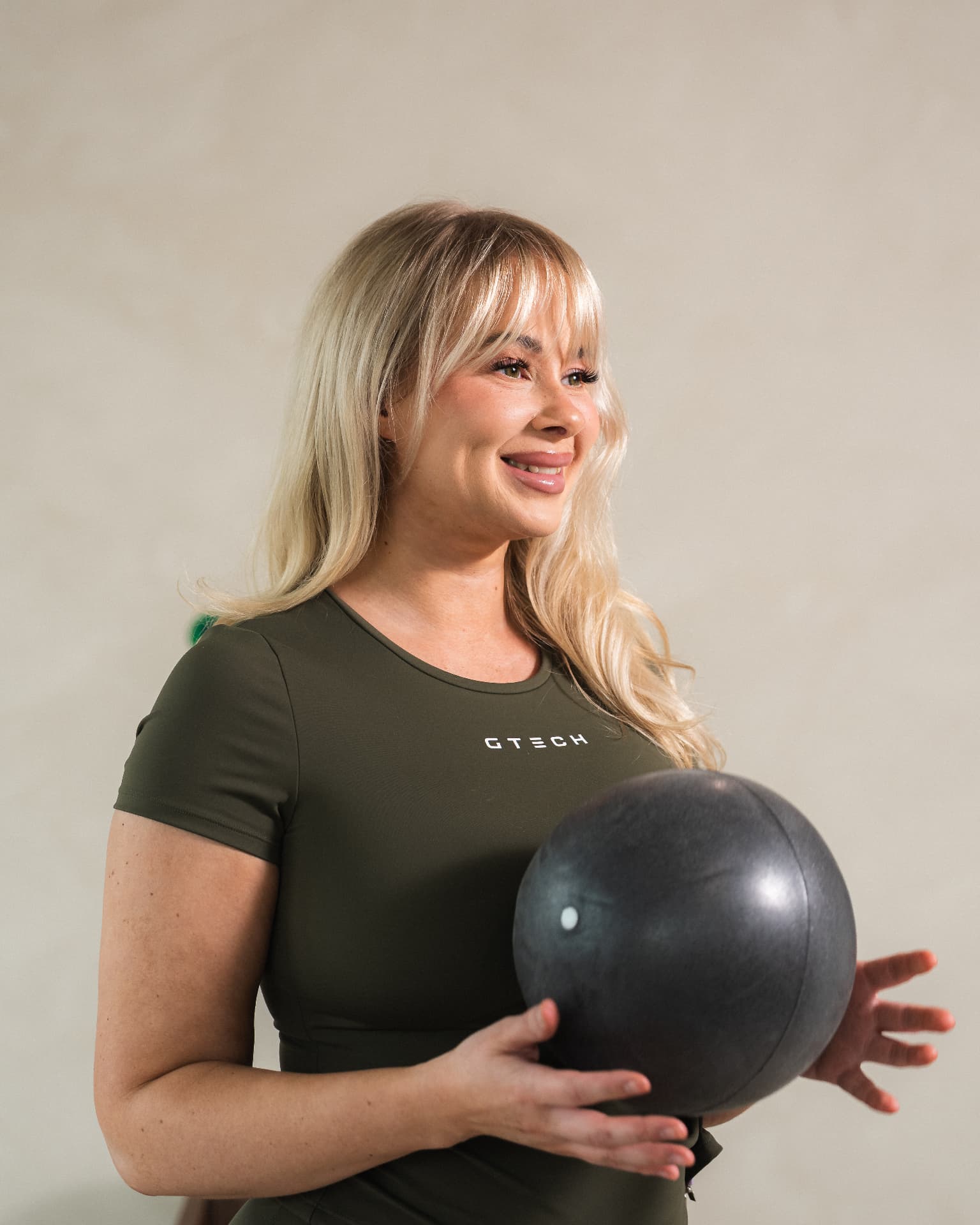 Porträtt av Amanda, reformer pilates-instruktör